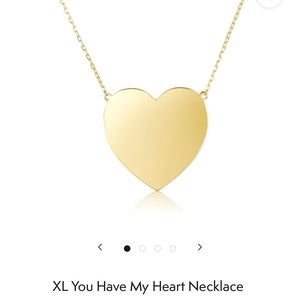 Melinda Maria XL You Have My Heart Necklace